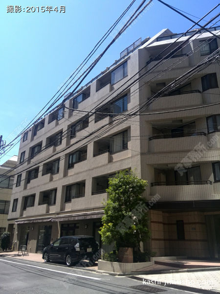 朝日マンション赤坂南部坂の外観