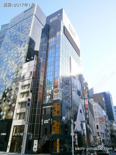 モンブラン銀座ビルの外観