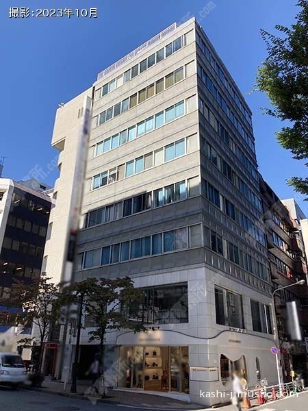 銀座朝日ビルの外観