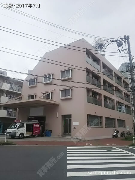 東京タケサンハイツの外観