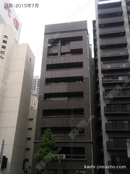 （仮称）東新橋2丁目ビルの外観