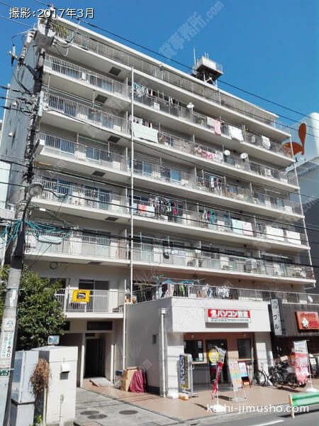 西大島ビューハイツの外観