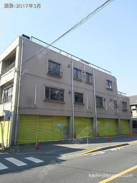 （仮称）下連雀一丁目店舗事務所の外観