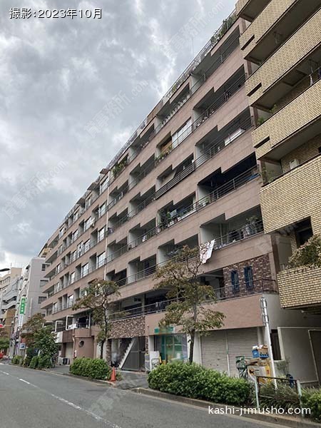 第23宮庭マンションの外観