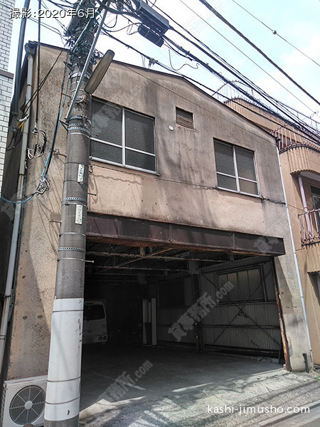 横山町貸倉庫の外観