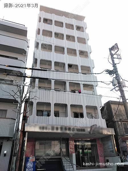 落合明穂ハイツの外観