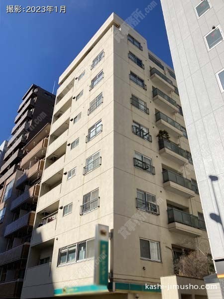 ウェルシャン築地ビルの外観
