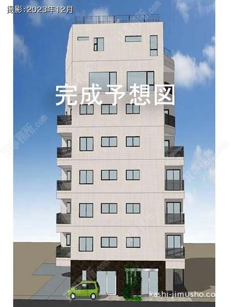 (仮称）Casa千駄木の外観