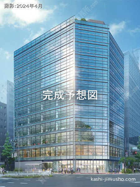（仮称）東日本銀行本店ビル建替プロジェクトの外観