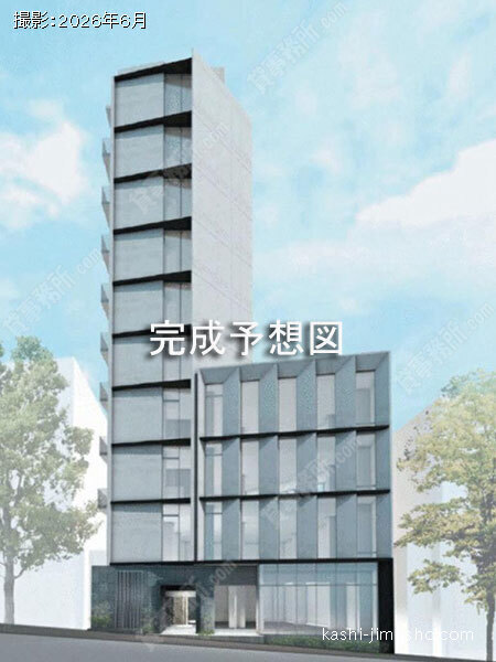 (仮称)代々木3丁目ビルの外観