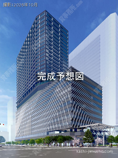 泉岳寺駅地区第二種市街地再開発事業の外観
