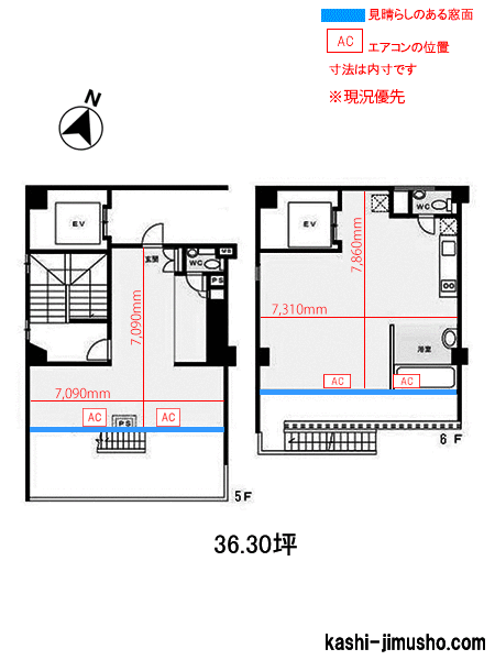 トイレ男女別の賃貸オフィス 177ページ目 貸事務所ドットコム東京