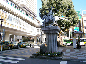 太田道灌の銅像